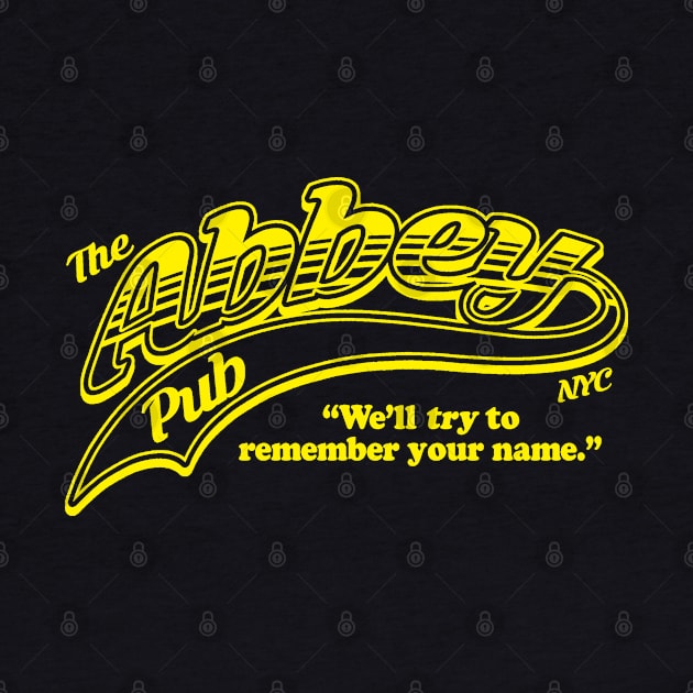 Abbey Pub NYC - "Cheers" style design. by UselessRob